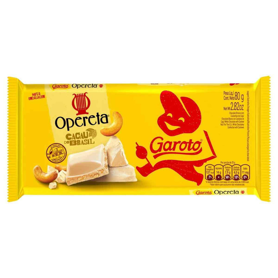 Chocolate Operetta Garoto 80g